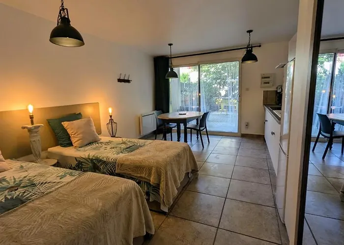 Studihotel Le Cosy Lejlighed Saint-Maurice-de-Gourdans